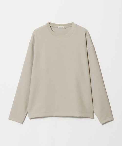 BEAUTY&YOUTH UNITED ARROWS(ビューティーアンドユースユナイテッドアローズ)の「FUSION TWILL クルーネック カットソー UVカット タテヨコストレッチ(Tシャツ/カットソー・メンズ・グレー/ダークグレー/ホワイト・S/M/XL/L)」の9枚目の写真