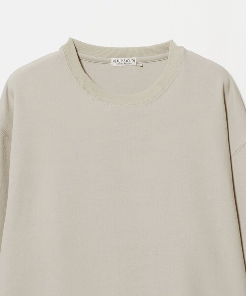 BEAUTY&YOUTH UNITED ARROWS(ビューティーアンドユースユナイテッドアローズ)の「FUSION TWILL クルーネック カットソー UVカット タテヨコストレッチ(Tシャツ/カットソー・メンズ・グレー/ダークグレー/ホワイト・S/M/XL/L)」の11枚目の写真