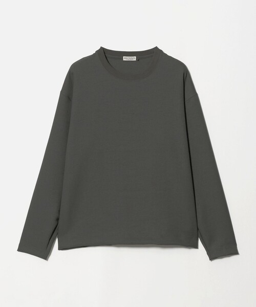 BEAUTY&YOUTH UNITED ARROWS(ビューティーアンドユースユナイテッドアローズ)の「FUSION TWILL クルーネック カットソー UVカット タテヨコストレッチ(Tシャツ/カットソー・メンズ・グレー/ダークグレー/ホワイト・S/M/XL/L)」の15枚目の写真