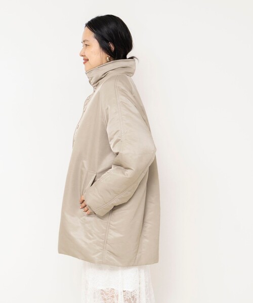 NOLLEY’S Sophi(ノーリーズソフィ)の「【upper hights/アッパーハイツ】THE U-BENCH CORE(ナイロンジャケット・レディース・ダークブラウン/グレイッシュベージュ・38)」の20枚目の写真