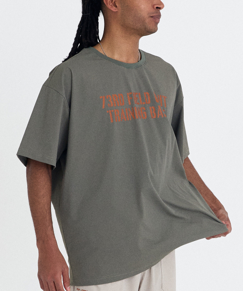 AIRIT(アイリット)の「PTU フィールドトレーニングTシャツ AM1236 KH(Tシャツ/カットソー・メンズ・カーキ・X-LARGE/XXX-LARGE/XXXXX-LARGE)」の3枚目の写真
