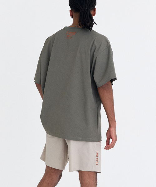 AIRIT(アイリット)の「PTU フィールドトレーニングTシャツ AM1236 KH(Tシャツ/カットソー・メンズ・カーキ・X-LARGE/XXX-LARGE/XXXXX-LARGE)」の4枚目の写真