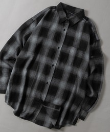 Naive magic（ナイーブマジック）の「【a】TCネル アソートチェック ルーズサイズシャツ メンズ レディース アメカジ（シャツ/ブラウス）」