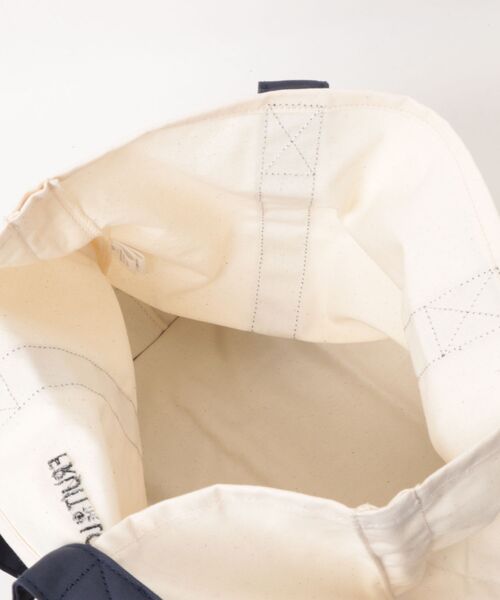 FRUIT OF THE LOOM(フルーツオブザルーム)の「FTL EX CANVAS TOTE BAG M(トートバッグ・メンズ・グリーン/エンジ/ネイビー/ライトブラウン/レッド/オフホワイト/ブルー系その他/ベージュ・FREE)」の11枚目の写真