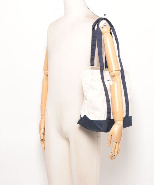 FRUIT OF THE LOOM(フルーツオブザルーム)の「FTL EX CANVAS TOTE BAG M(トートバッグ・メンズ・グリーン/エンジ/ネイビー/ライトブラウン/レッド/オフホワイト/ブルー系その他/ベージュ・FREE)」の12枚目の写真