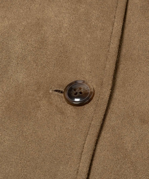 OLUN(オルン)の「suede blouson/スエードブルゾン(その他アウター・レディース・ブラウン/ベージュ・MEDIUM/SMALL)」の9枚目の写真
