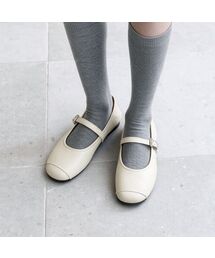 Adelin Soft-Fit Maryjane Flat メリージェーン フラットシューズ 2cm -WA9010 (3color)