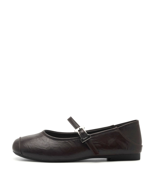 SPUR(シュプール)の「Adelin Soft-Fit Maryjane Flat メリージェーン フラットシューズ 2cm -WA9010 (3color)(バレエシューズ・レディース・ブラック/ブラウン/アイボリー・22.5cm/23cm/23.5cm/24cm/24.5cm/25cm)」の13枚目の写真