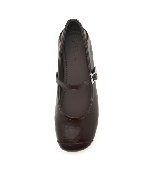 SPUR(シュプール)の「Adelin Soft-Fit Maryjane Flat メリージェーン フラットシューズ 2cm -WA9010 (3color)(バレエシューズ・レディース・ブラック/ブラウン/アイボリー・22.5cm/23cm/23.5cm/24cm/24.5cm/25cm)」の16枚目の写真