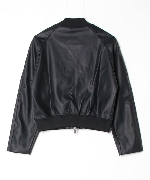 adidas（アディダス）の「【adidas】PLEATHER SST TRACKTOP（その他アウター・レディース・ブラック・L/S/M）」の2枚目の写真
