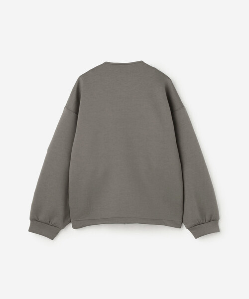 GYMPHLEX(ジムフレックス)の「Gymphlex | ダンボールニット ジップブルゾン MEN(カーディガン/ボレロ・メンズ・チャコール/カーキ系1・L/M)」の4枚目の写真