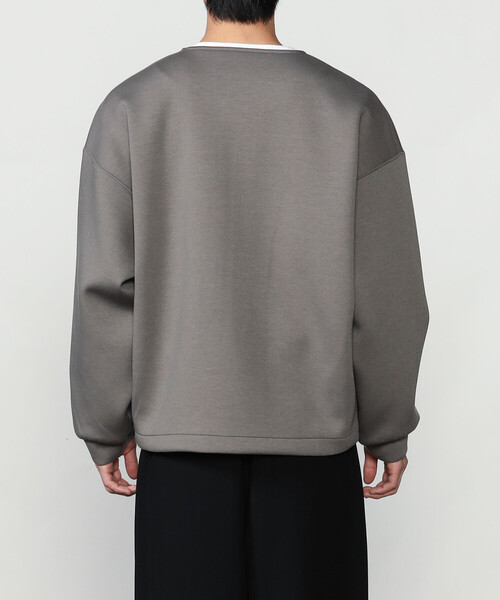 GYMPHLEX(ジムフレックス)の「Gymphlex | ダンボールニット ジップブルゾン MEN(カーディガン/ボレロ・メンズ・チャコール/カーキ系1・L/M)」の13枚目の写真