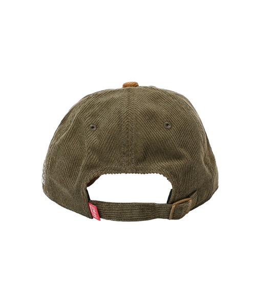 Manhattan Portage(マンハッタンポーテージ)の「COTTON CURDUROY 6P CAP(キャップ・メンズ・ブラック/オリーブ/ベージュ・FREE)」の6枚目の写真