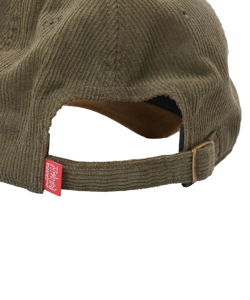 Manhattan Portage(マンハッタンポーテージ)の「COTTON CURDUROY 6P CAP(キャップ・メンズ・ブラック/オリーブ/ベージュ・FREE)」の7枚目の写真