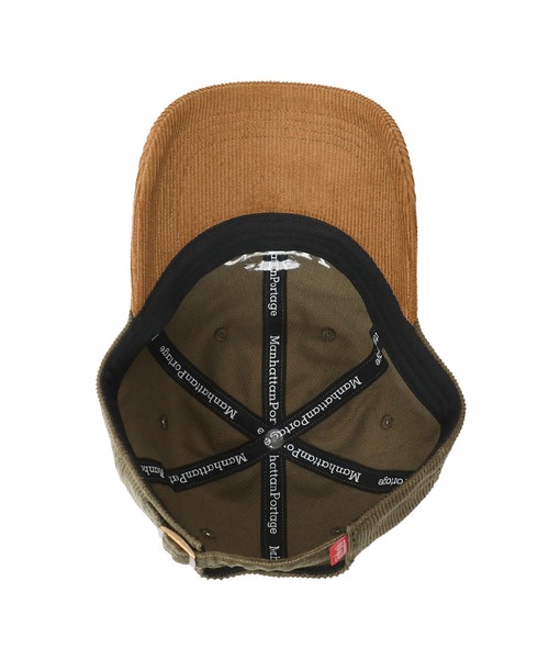 Manhattan Portage(マンハッタンポーテージ)の「COTTON CURDUROY 6P CAP(キャップ・メンズ・ブラック/オリーブ/ベージュ・FREE)」の8枚目の写真