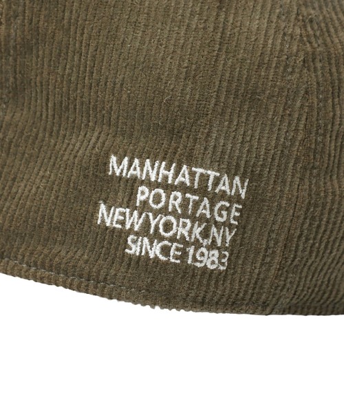 Manhattan Portage(マンハッタンポーテージ)の「COTTON CURDUROY 6P CAP(キャップ・メンズ・ブラック/オリーブ/ベージュ・FREE)」の10枚目の写真