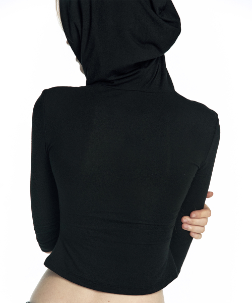 KASHIKO(カシコ)の「Zen Angel Hoodie Top Black(Tシャツ/カットソー・レディース・その他・SMALL/MEDIUM)」の9枚目の写真