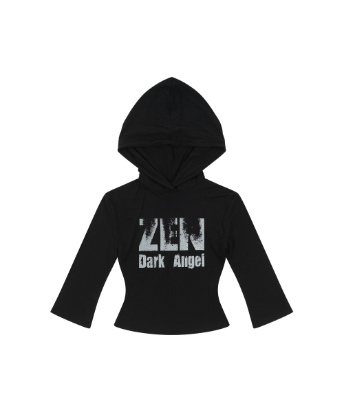 KASHIKO(カシコ)の「Zen Angel Hoodie Top Black(Tシャツ/カットソー・レディース・その他・SMALL/MEDIUM)」の10枚目の写真
