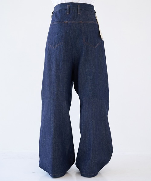 SHINYAKOZUKA(シンヤコヅカ)の「【SHINYAKOZUKA】別注 Hi BAGGY DENIM(デニムパンツ・メンズ・ブラック/インディゴブルー・XS/S/M/L)」の14枚目の写真