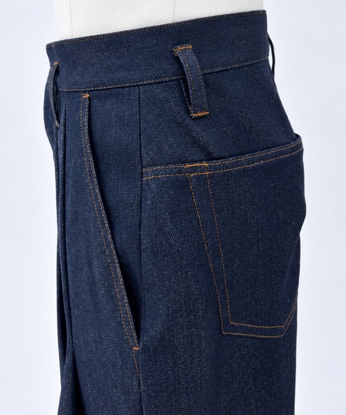 SHINYAKOZUKA(シンヤコヅカ)の「【SHINYAKOZUKA】別注 Hi BAGGY DENIM(デニムパンツ・メンズ・ブラック/インディゴブルー・XS/S/M/L)」の17枚目の写真
