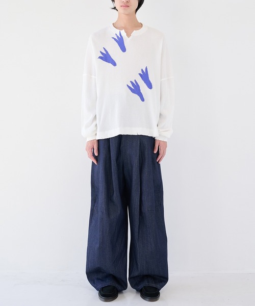 SHINYAKOZUKA(シンヤコヅカ)の「【SHINYAKOZUKA】別注 Hi BAGGY DENIM(デニムパンツ・メンズ・ブラック/インディゴブルー・XS/S/M/L)」の9枚目の写真