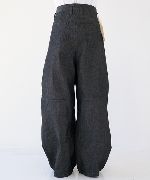 SHINYAKOZUKA(シンヤコヅカ)の「【SHINYAKOZUKA】別注 Hi BAGGY DENIM(デニムパンツ・メンズ・ブラック/インディゴブルー・XS/S/M/L)」の6枚目の写真
