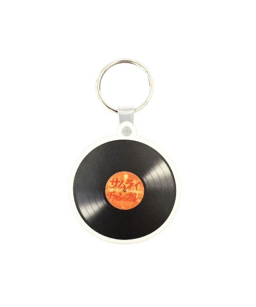 Samurai Chanploo × Nujabes Vinyl Rubber Keyholder（チャーム）｜YEN