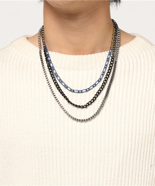 WEGO（ウィゴー）の「WEGO/チェーンネックレス（ネックレス・メンズ・その他・FREE）」の3枚目の写真