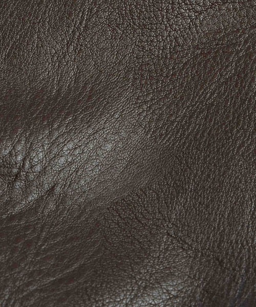 LURAKU（ルラク）の「【LURAKU】Synthetic Leather Zip Blouson/ シンセティックレザージップブルゾン（ブルゾン・メンズ・ブラック/ブラウン・SMALL/MEDIUM/LARGE）」の4枚目の写真