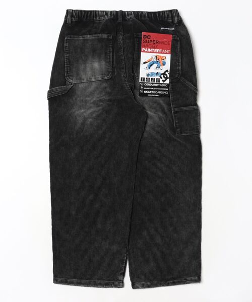DC SHOES（ディーシーシューズ）の「DC SHOES メンズ 26 SUPERWIDE BAGGY PAINTER PANT ロングパンツ 【2026年秋冬モデル】（その他パンツ・メンズ・ブラック系その他/ブルー系その他/グレー/ブラック系その他2・MEDIUM/LARGE/X-LARGE/SMALL）」の5枚目の写真