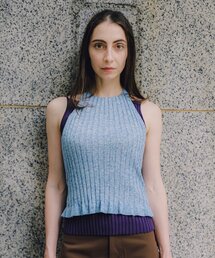CINAMOD（シナモン）の「【CINAMOD】 RIBKNIT TANK SET（ニット/セーター）」