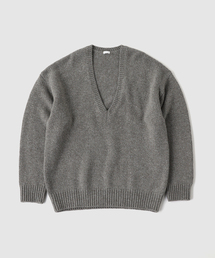SEEALL（シーオール）の「SEEALL / シーオール DEEP V SWEATER YAK WOOL MELANGE（ニット/セーター）」