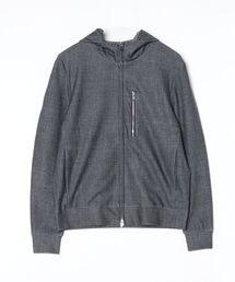piuoro（ピウオッロ）の「PIUORO（ピウオロ） DENIM PRINT ZIP PARKA / デニムプリント ジップパーカー（パーカー）」
