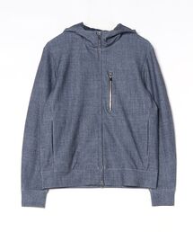 piuoro（ピウオッロ）の「PIUORO（ピウオロ） DENIM PRINT ZIP PARKA / デニムプリント ジップパーカー（パーカー）」