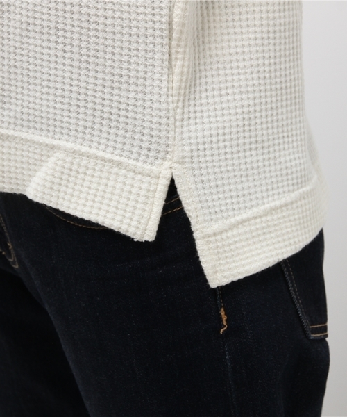 POU DOU DOU（プードゥドゥ）の「花柄パイピングポケットプルオーバー（Tシャツ/カットソー・レディース・ピンク/アイボリー/ネイビー・3）」の9枚目の写真