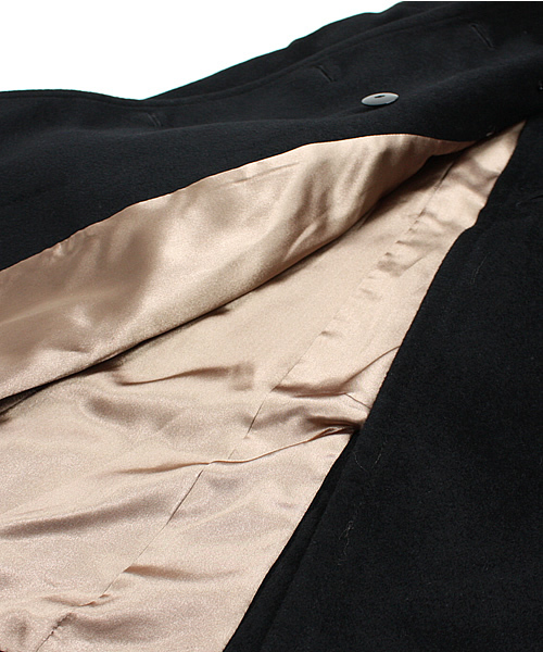 Abahouse Devinette（ドゥヴィネット）の「アンゴラウール（その他アウター・レディース・ブラック/ベージュ・2/1）」の5枚目の写真