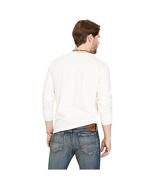 Denim & Supply Ralph Lauren(デニムアンドサプライラルフローレン)の「フラッグプラケット ジャージー ヘンリー(Tシャツ/カットソー・メンズ・クリーム・X-SMALL/SMALL/MEDIUM/LARGE/X-LARGE)」の3枚目の写真