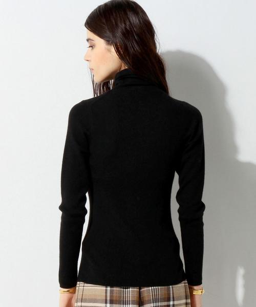 UNITED ARROWS（ユナイテッドアローズ）の「UBBT W/CA 16G リブ タートルネック ニット◆（ニット/セーター・レディース・オフホワイト/ブラック/グレー/オレンジ系その他/コバルトブルー・FREE）」の17枚目の写真