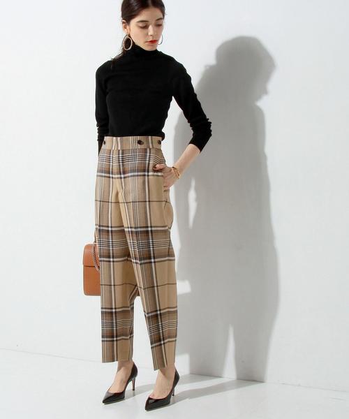 UNITED ARROWS（ユナイテッドアローズ）の「UBBT W/CA 16G リブ タートルネック ニット◆（ニット/セーター・レディース・オフホワイト/ブラック/グレー/オレンジ系その他/コバルトブルー・FREE）」の8枚目の写真