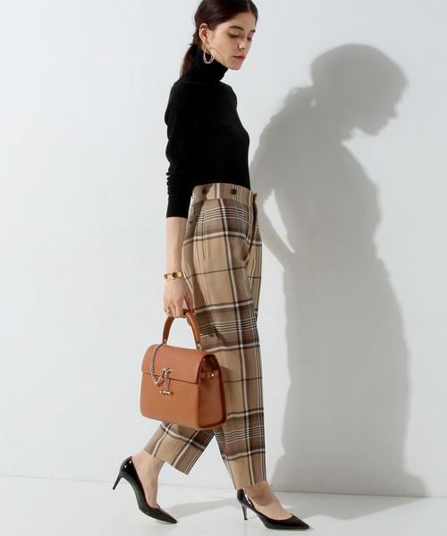 UNITED ARROWS（ユナイテッドアローズ）の「UBBT W/CA 16G リブ タートルネック ニット◆（ニット/セーター・レディース・オフホワイト/ブラック/グレー/オレンジ系その他/コバルトブルー・FREE）」の12枚目の写真