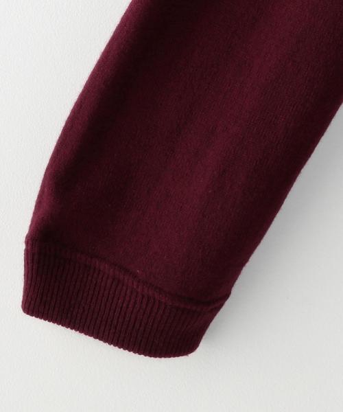 crepuscule(クレプスキュール)の「<crepuscule> WO TTL/ニット(ニット/セーター・メンズ・ワインレッド/ブラック/ダークブラウン・2/1)」の12枚目の写真