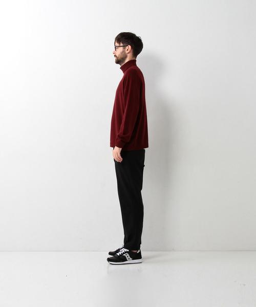 crepuscule(クレプスキュール)の「<crepuscule> WO TTL/ニット(ニット/セーター・メンズ・ワインレッド/ブラック/ダークブラウン・2/1)」の8枚目の写真