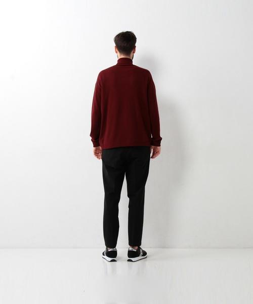 crepuscule(クレプスキュール)の「<crepuscule> WO TTL/ニット(ニット/セーター・メンズ・ワインレッド/ブラック/ダークブラウン・2/1)」の9枚目の写真