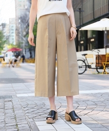 GLOBAL WORK | 【吸水速乾・接触冷感】リンクルワイドパンツ/734318(その他パンツ)