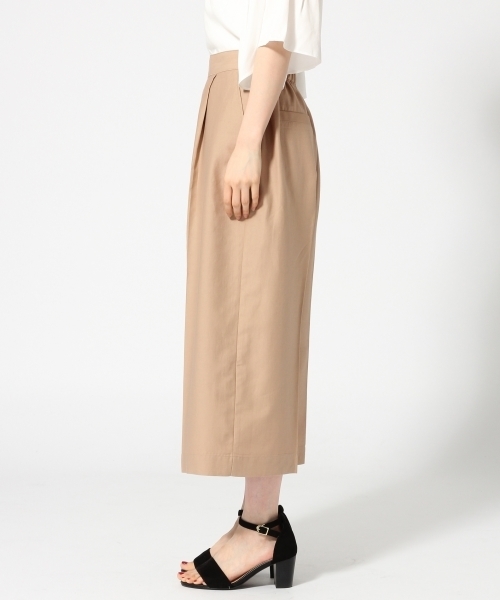 GLOBAL WORK(グローバルワーク)の「【吸水速乾・接触冷感】リンクルワイドパンツ/734318(その他パンツ・レディース・ライトグレー/ベージュ/ネイビー/ブラック/ブラウン・SMALL/LARGE/MEDIUM)」の10枚目の写真