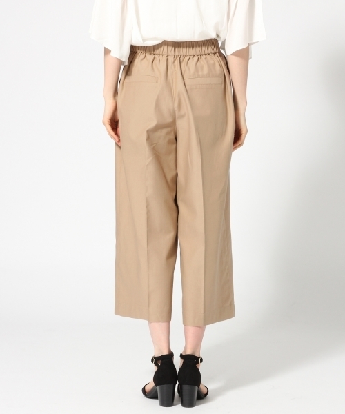 GLOBAL WORK(グローバルワーク)の「【吸水速乾・接触冷感】リンクルワイドパンツ/734318(その他パンツ・レディース・ライトグレー/ベージュ/ネイビー/ブラック/ブラウン・SMALL/LARGE/MEDIUM)」の11枚目の写真