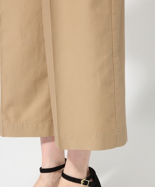 GLOBAL WORK(グローバルワーク)の「【吸水速乾・接触冷感】リンクルワイドパンツ/734318(その他パンツ・レディース・ライトグレー/ベージュ/ネイビー/ブラック/ブラウン・SMALL/LARGE/MEDIUM)」の14枚目の写真