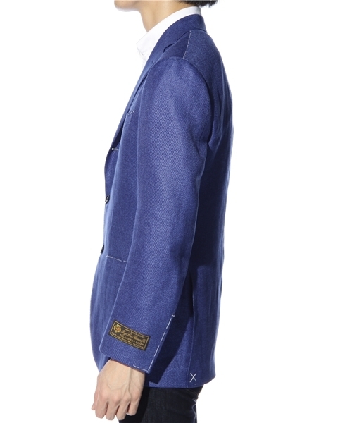 BEAMS F（ビームスエフ）の「BEAMS F / “LORO PIANA”3Bウールリネンジャケット（テーラードジャケット・メンズ・ブルー系その他/ベージュ・95/93/97）」の3枚目の写真
