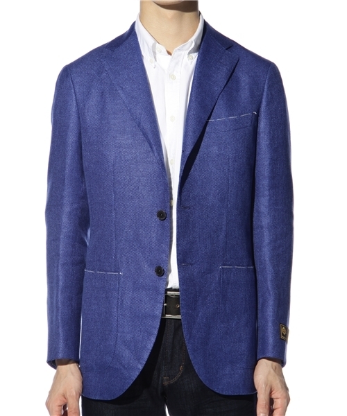 BEAMS F（ビームスエフ）の「BEAMS F / “LORO PIANA”3Bウールリネンジャケット（テーラードジャケット・メンズ・ブルー系その他/ベージュ・95/93/97）」の5枚目の写真