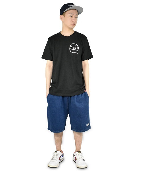 DOUBLE STEAL（ダブルスティール）の「Dou Balloon Tシャツ（Tシャツ/カットソー・メンズ・ホワイト×ブラック/ホワイト×レッド/ブラック/ネイビー/エンジ・MEDIUM/X-LARGE/LARGE）」の11枚目の写真
